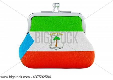 Equatoguinean Guinea Flag. Budget, Investment Or Financial, Banking Concept In Equatorial Guinea. 3d