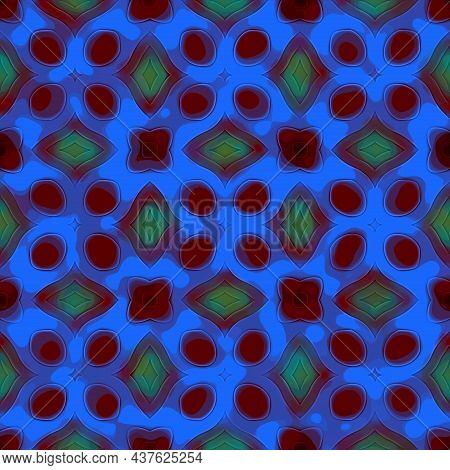 Seamless Colorful Striped Pattern, Color Paper, Artistic Pattern Illustration