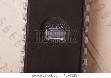 alten elektronischen chip