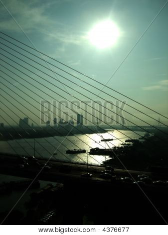 Chaophraya Fluss morning2