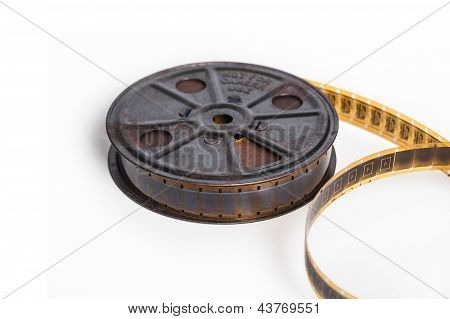 Vintage Film Reel - metin için yer film kavramı ile