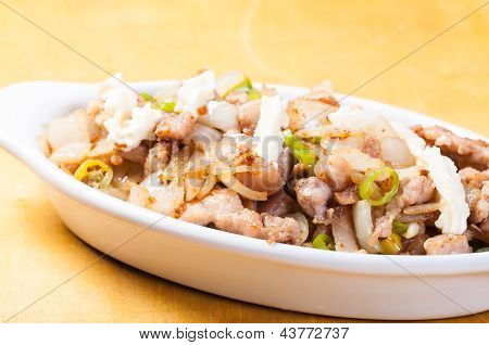 maiale sisig