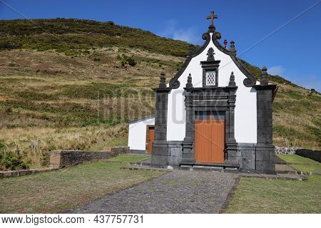 Chapel Of Nossa Senhora De Velas, Sao Jorge Island, Azores. High Quality Photo