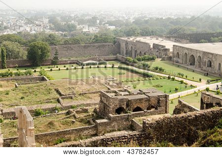 Zahrady, Golcanda Fort