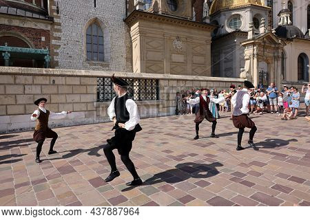 Krakow, Poland - July 27, 2021: Performance - When Bells Are Dancing Performed By Cracovia Danza Bal