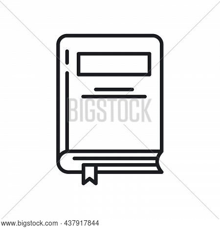 Book Icon Template Black Color Editable. Book Icon Symbol Flat Vector Illustration For Graphic And W