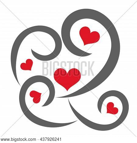 Collection Of Heart Icon, Valentines Day Heart  Illustration
, Symbol Of Love Icon, Heart Icon For G
