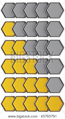 Gyllene Rating Set