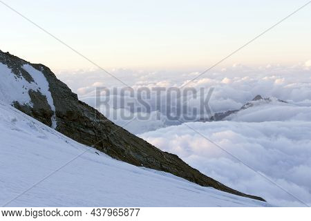 View Of Monte Rosa Glacier