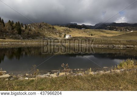 View Of Piani Di Artavaggio In North Of Italy