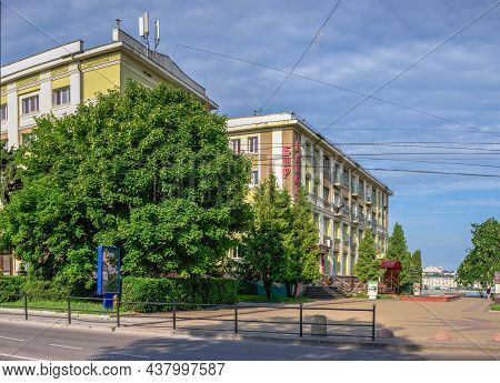 Streets Of The Historic City Center Of Ternopil, Ukraine