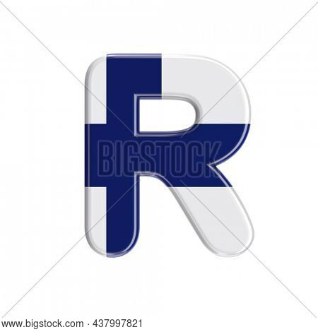 Flag Finland Letter R Image & Photo (Free Trial) | Bigstock