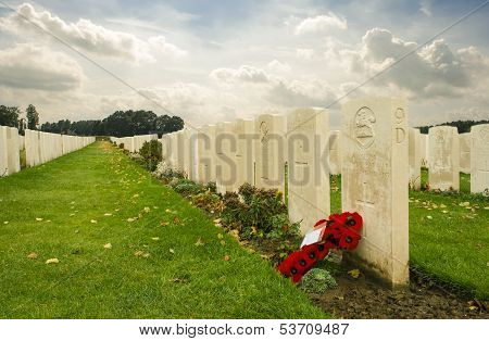 Tyne Cot Cemetery First World War Flanders Belgium