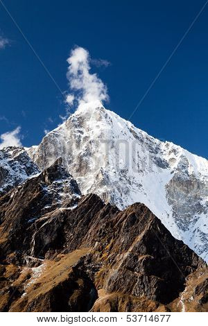Himalayas Landscape In Nepal