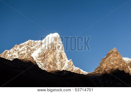 Mountains Sunset Landscape, Nepal