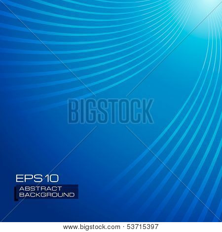 Colorful curve lines background