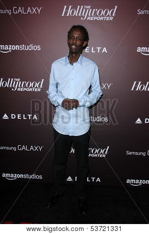 LOS ANGELES - NOV 6:  Barkhad Abdi at the Hollywood Reporter's Next Gen 20th Anniversary Gala at Hammer Museum on November 6, 2013 in Westwood, CA