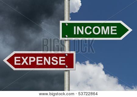 Income Versus Expense