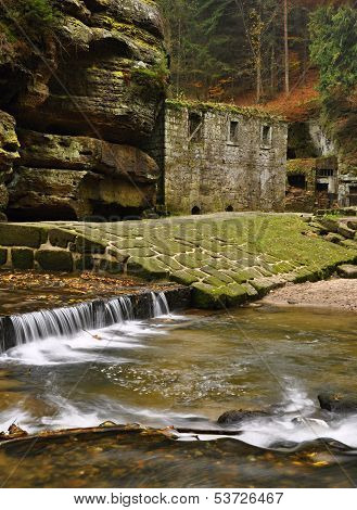 Old Mill With Kamenice River