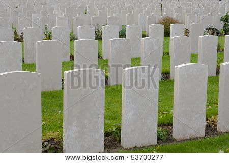 Tyne Cot Cemetery First World War Flanders Belgium