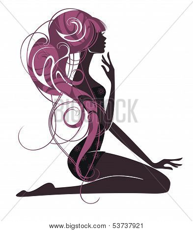 Abstract hairstyle