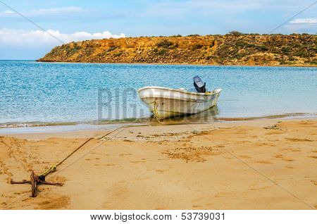 Anchored Boat