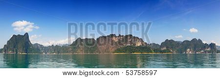 Ratchaprapa Dam ; View Point Landscape View.