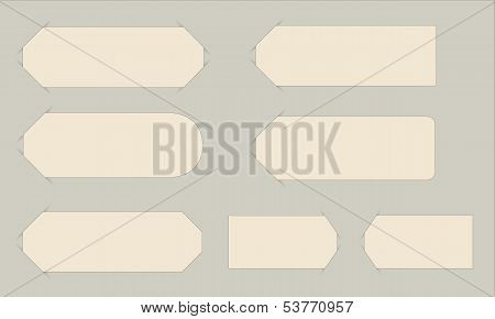 paper tags collection