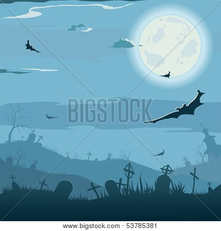 Halloween Night Background