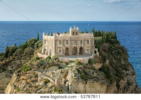 Church Santa Maria del Isola, Tropea,Italy 