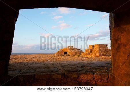 Menorca Punta Nati in Ciutadella Balearic Islands of Spain