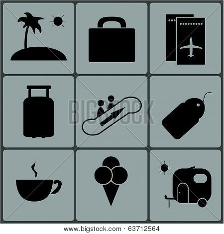 Travel Icons Set