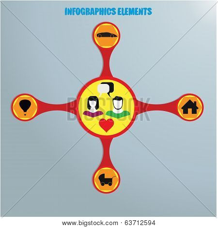 Man And Woman Infographics