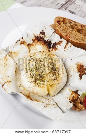 Melted Camembert.