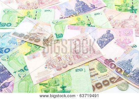 Thailand Banknotes And Coins