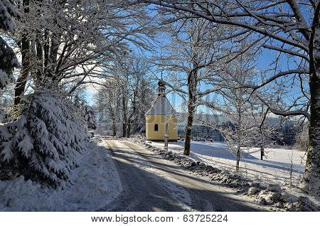 in the mountain village