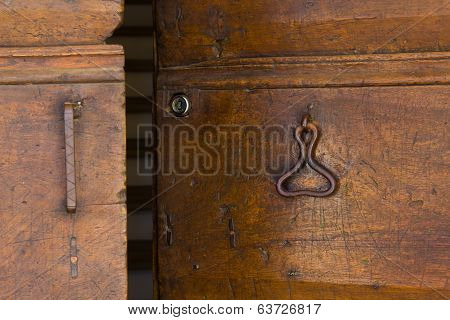 Door Wooden Open