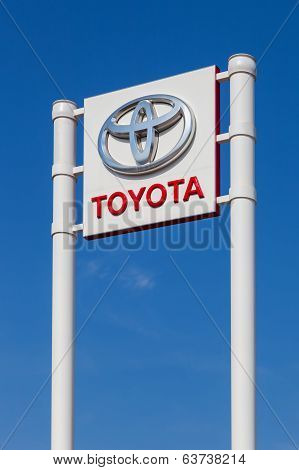 Samara, Russia,The Emblem Toyota