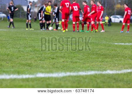 Men Playing Soccer
