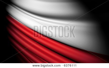 Bandiera della Polonia e della Turingia (GER)