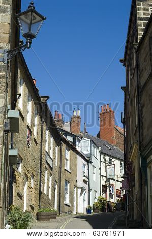 Street Scene In Robin Hoods Bay
