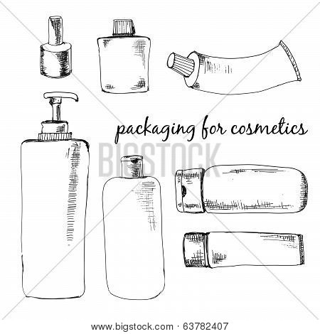 Packaging for cosmetics.