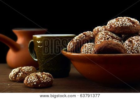 Cookies and coffee