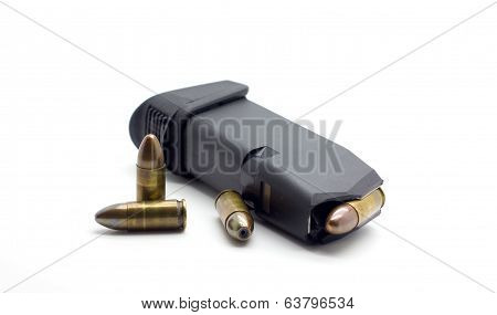 Police Bullets 9mm magazine
