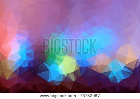 Retro pattern of geometric shapes. Colorful mosaic banner. Geometric hipster retro background with p