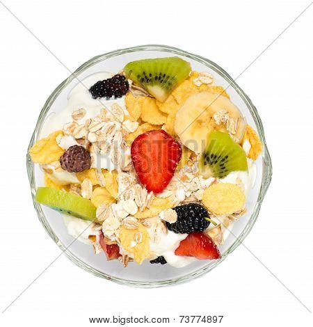 Fruits in tray