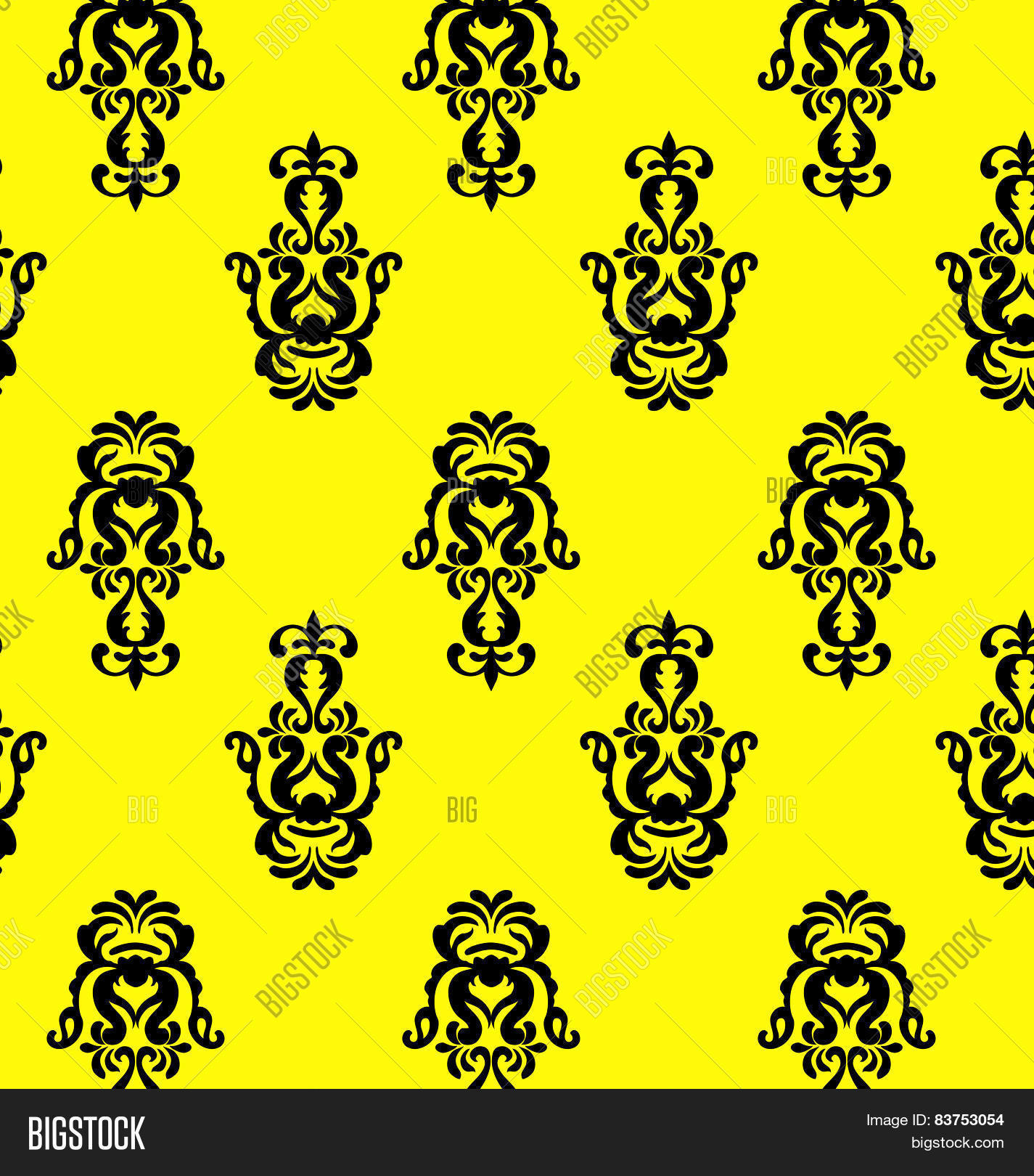 Damask Seamless Vector & Photo (Free Trial) | Bigstock