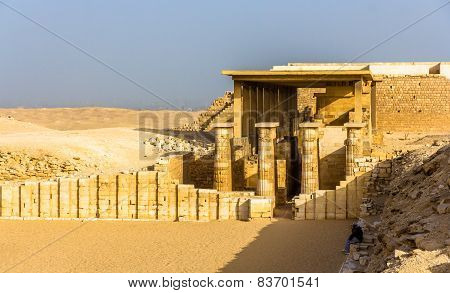 Hypostyle Hall At The Pyramid Of Zoser - Saqqara, Egypt
