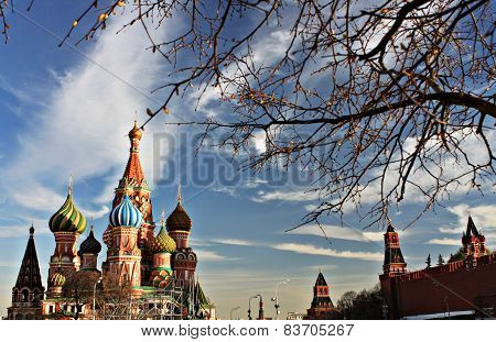 Moscow in spring