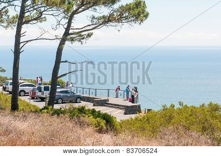 Viewpoint On Signal Hill In Cape Town